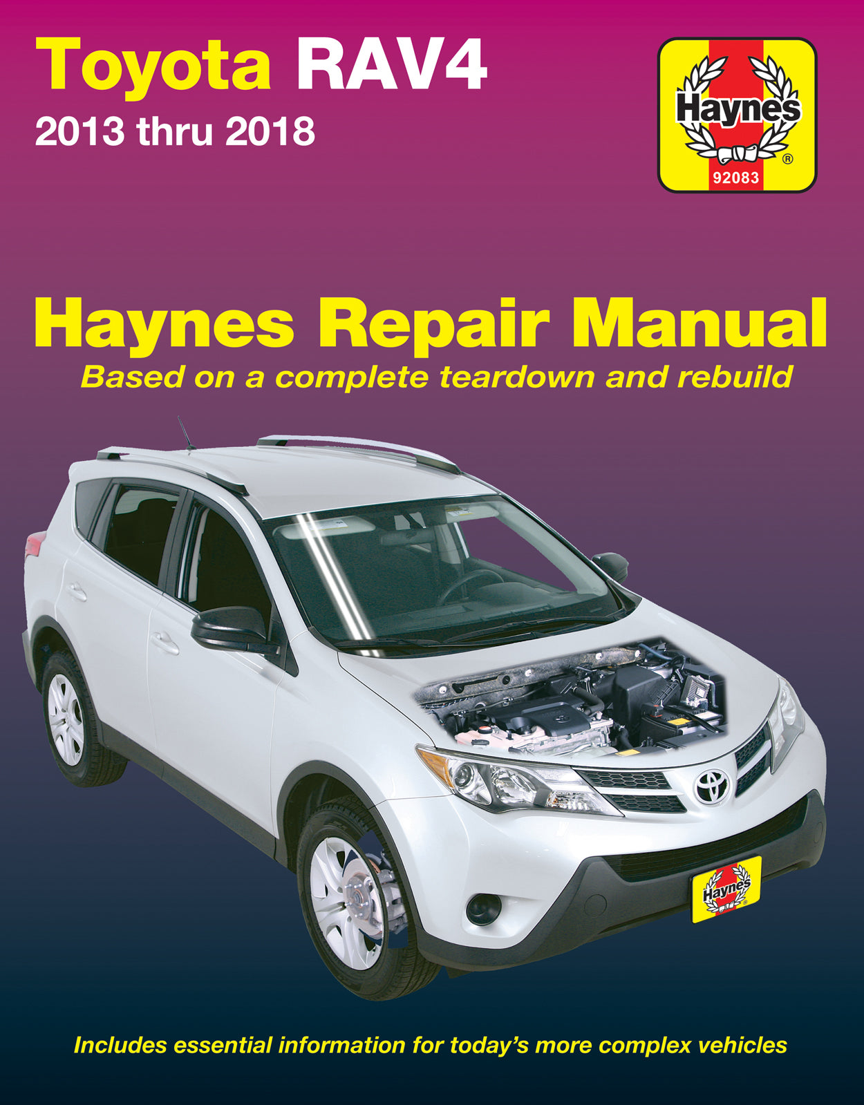 Toyota RAV4 (2013-2018) Haynes Repair Manual (USA)