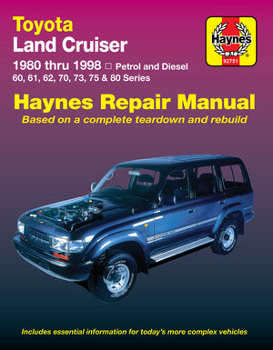 DIY Maintenance & Repair Manuals for Toyota Land Cruiser 40/55 Cars