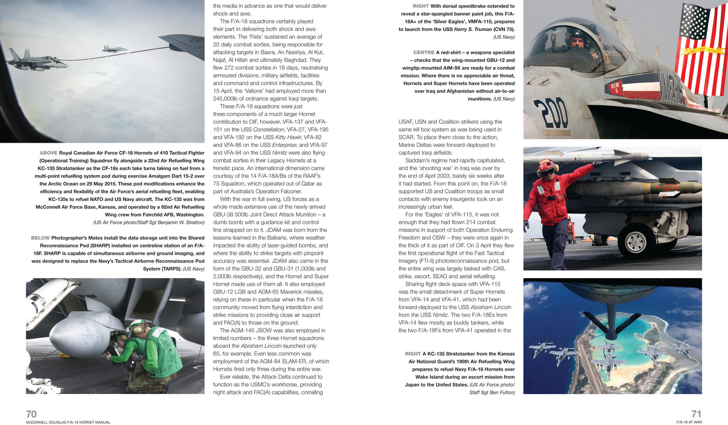 McDonnell Douglas F/A-18 Hornet and Super Hornet Manual