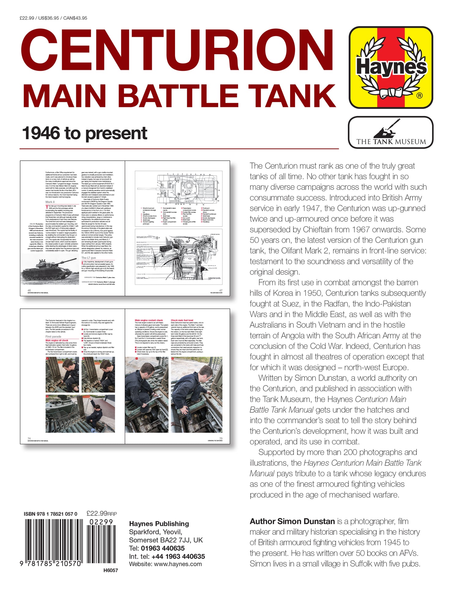 Centurion Main Battle Tank Manual