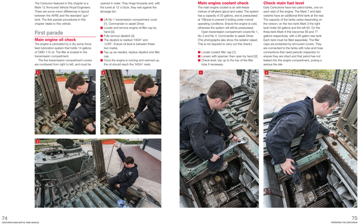 Centurion Main Battle Tank Manual