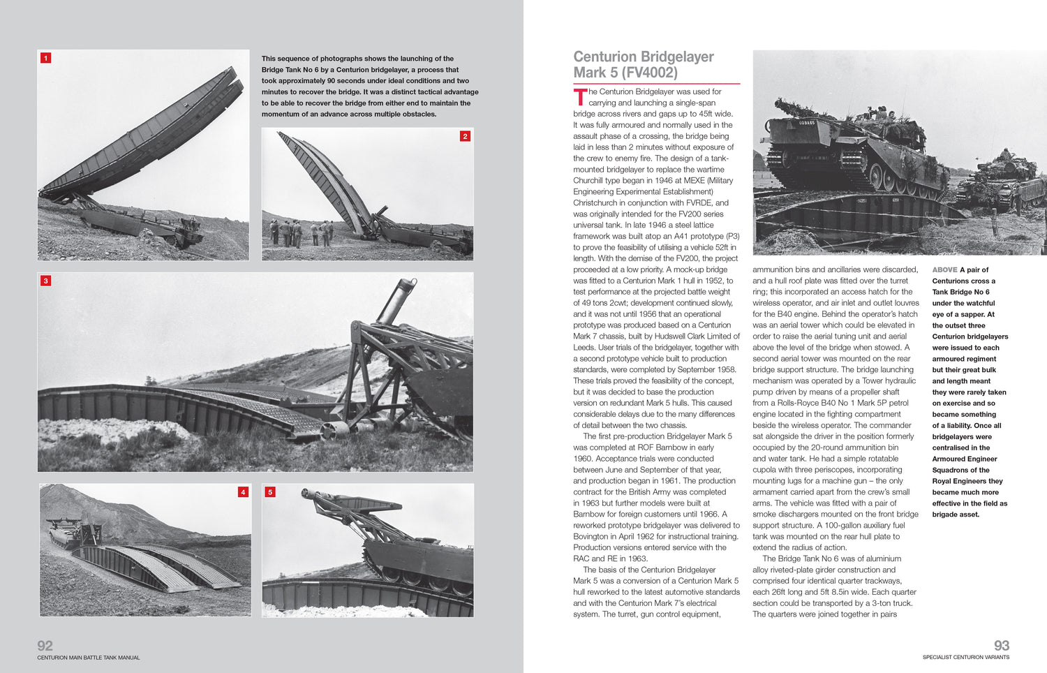 Centurion Main Battle Tank Manual