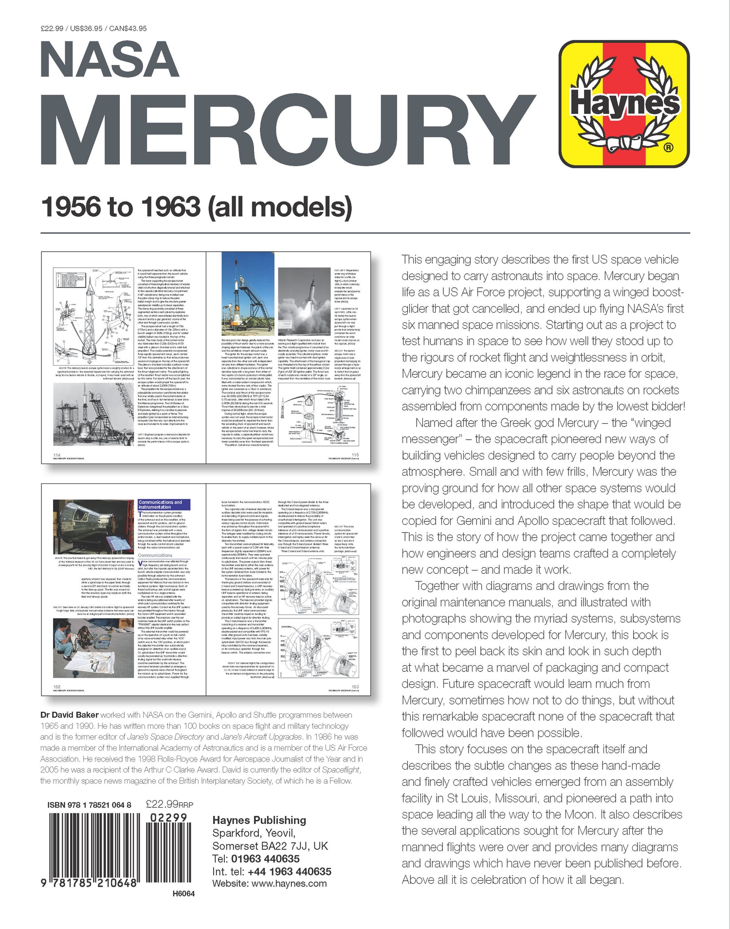 NASA Mercury Owners Workshop Manual