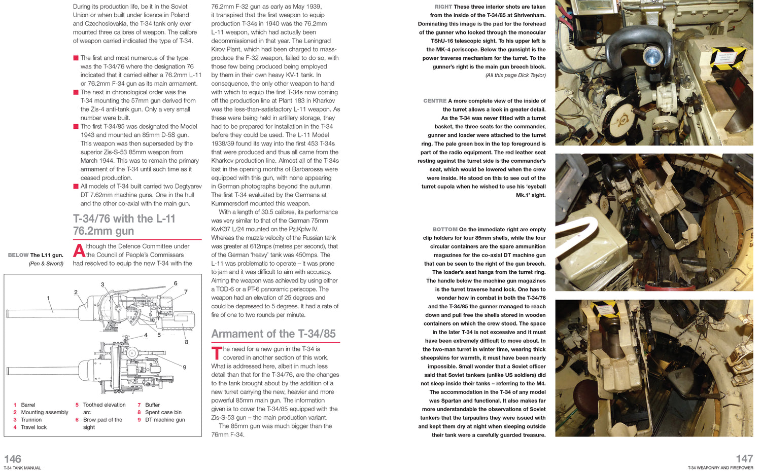 Soviet T-34 Tank Manual