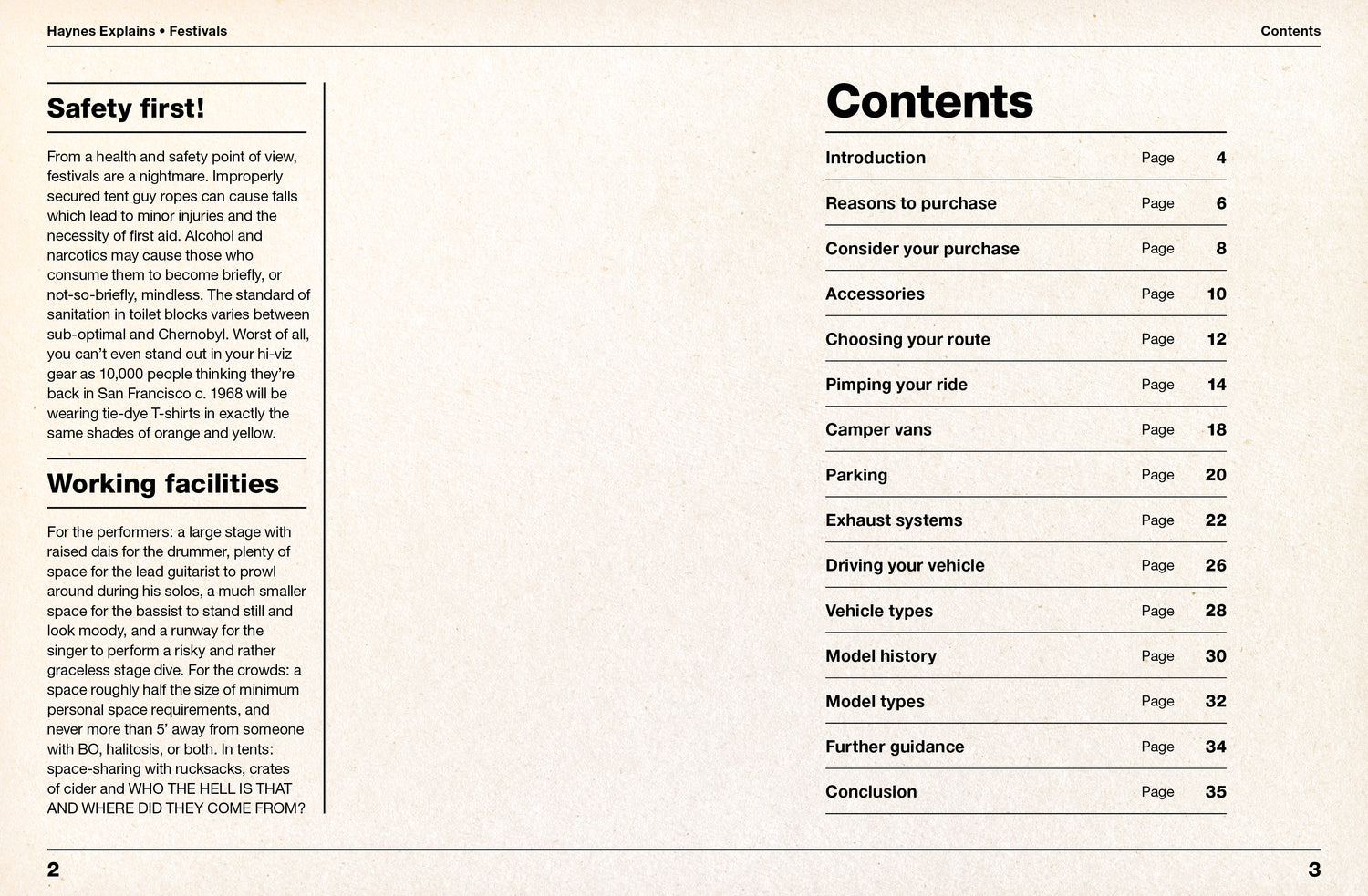 Haynes Explains Festivals
