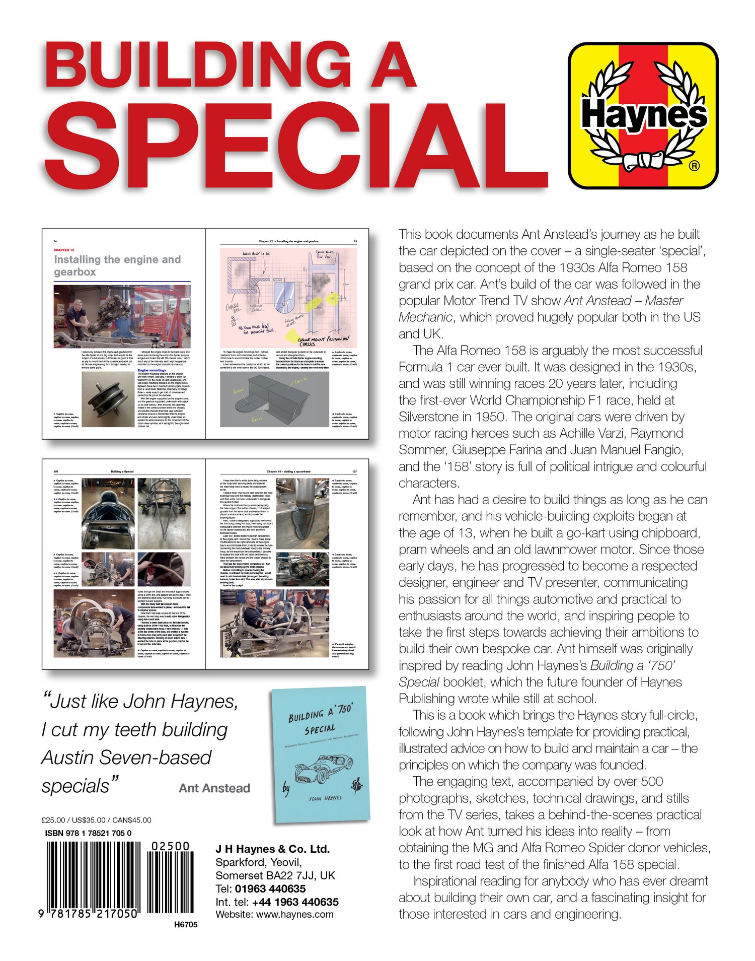 Building a Special