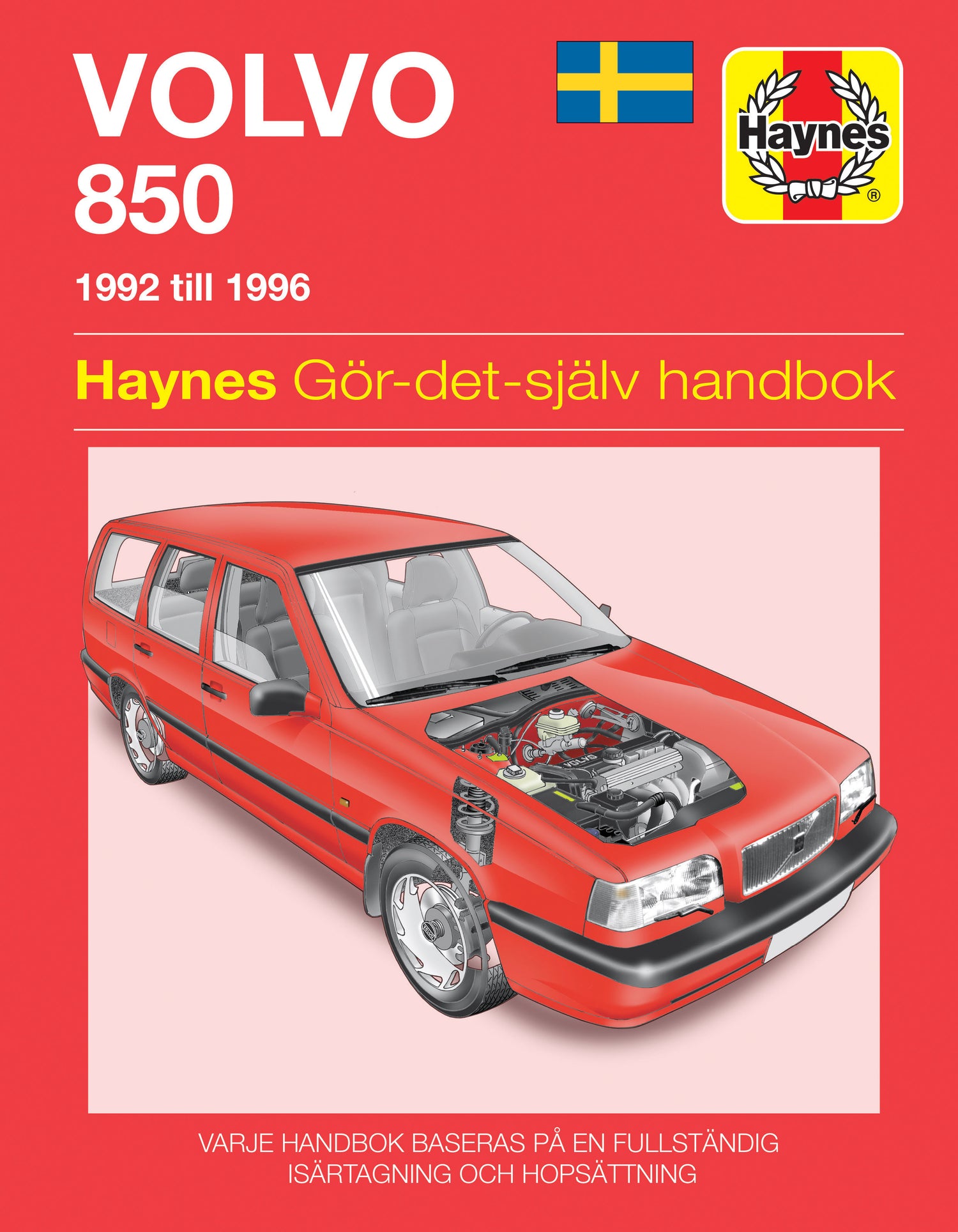 Volvo 850 (1992-1996) Haynes Repair Manual (svenske utgava)