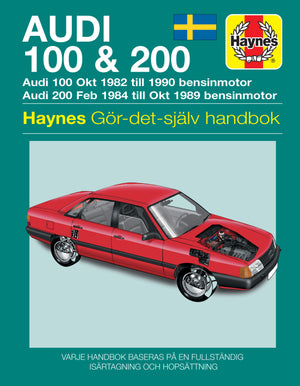 DIY Maintenance & Repair Manuals for Audi 100/200/V8 Cars