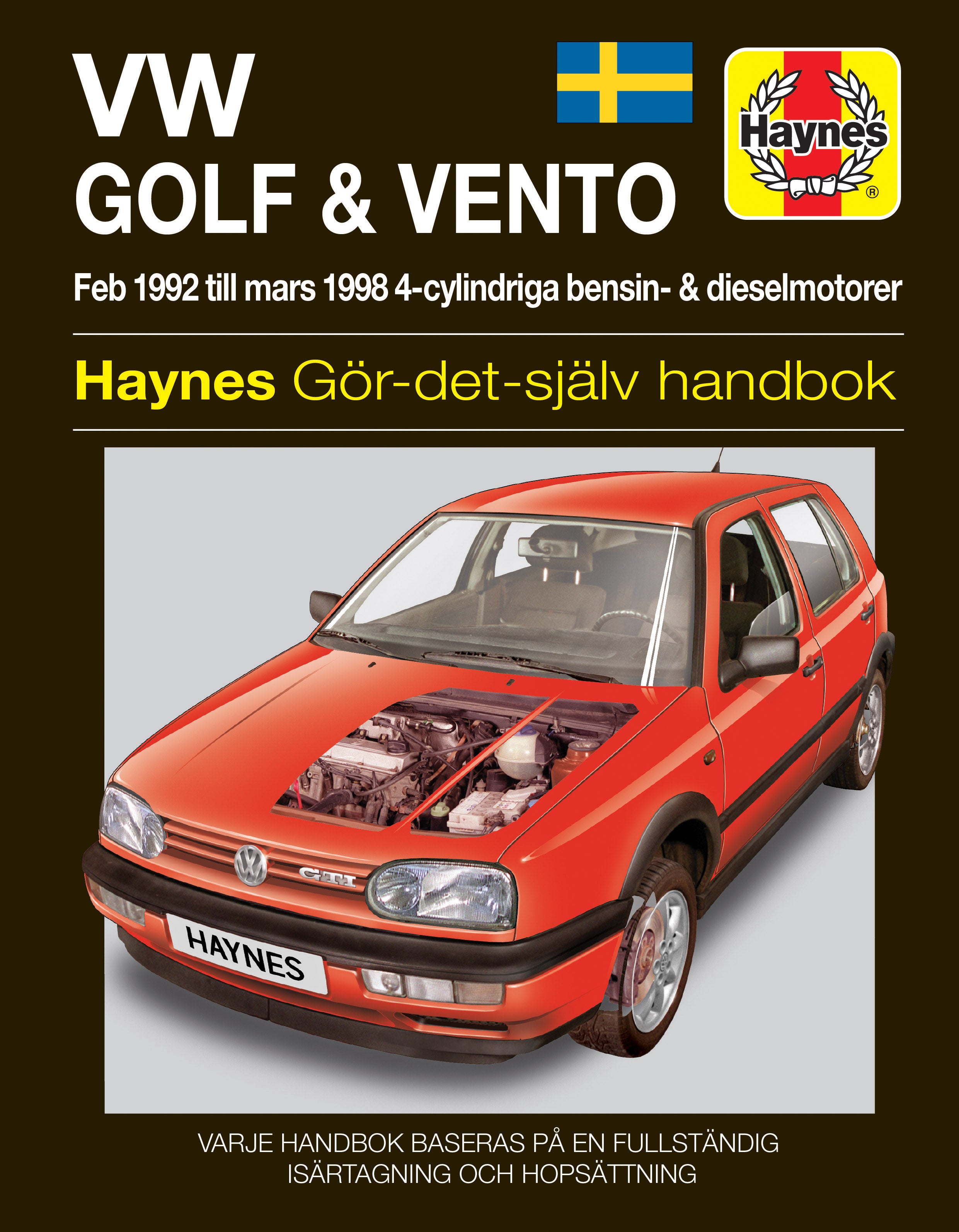 Volkswagen Golf III and Vento (1992-1998) Haynes Repair Manual