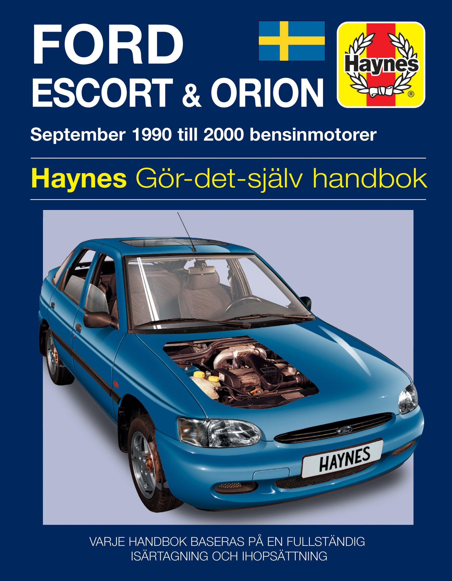 Ford Escort and Orion (1990-2000) Haynes Repair Manual (svenske utgava)