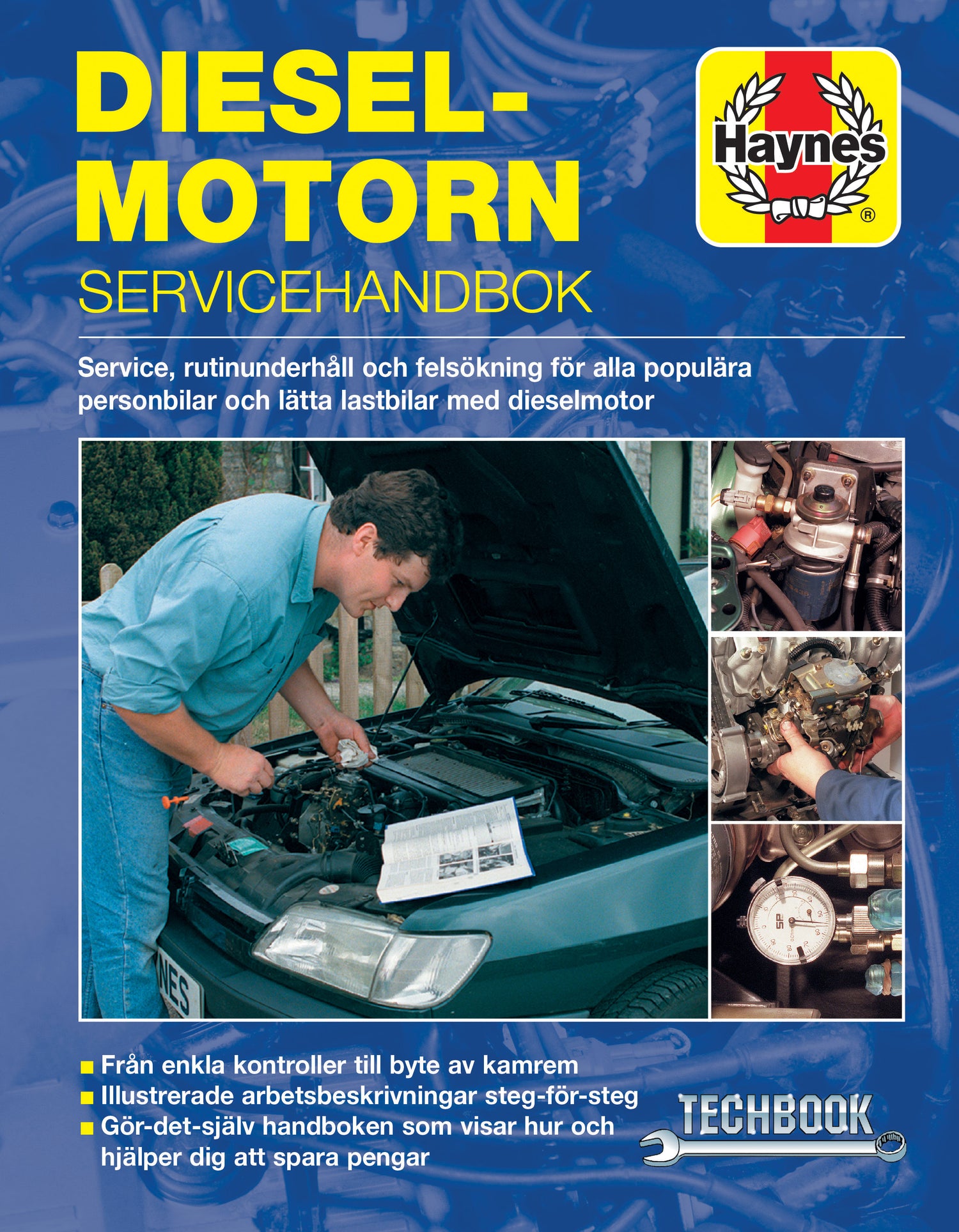 Dieselmotorn - servicehandbok Haynes Techbook (svenske utgava)