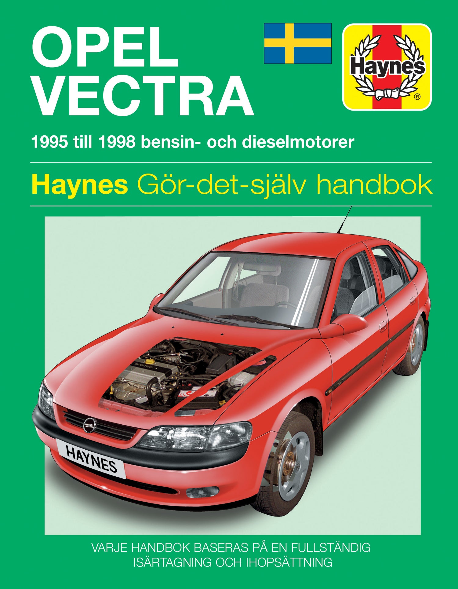 Opel Vectra (1995-1998) Haynes Repair Manual (svenske utgava)