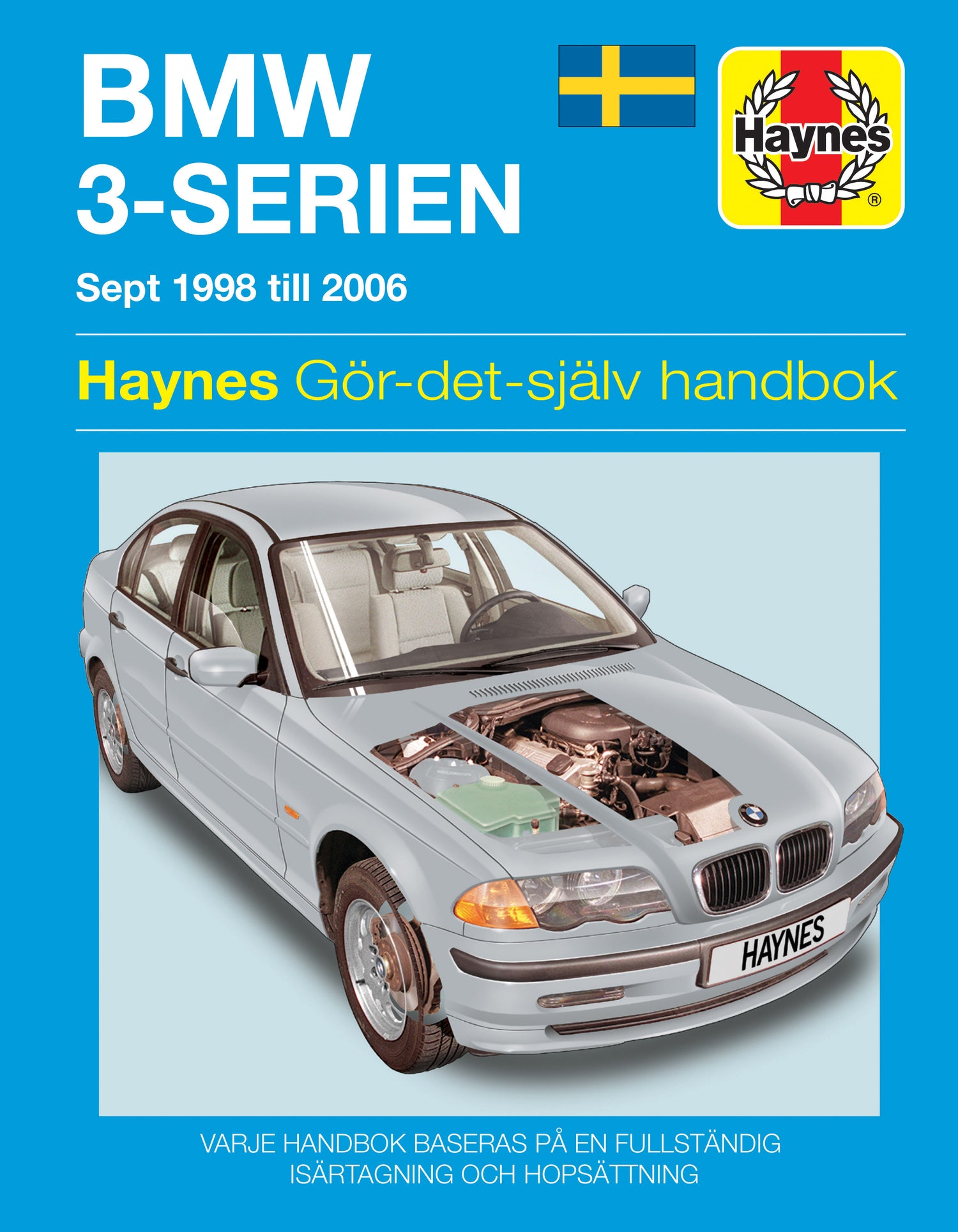 BMW 3-Serien bensin (1998-2006) Haynes Repair Manual (svenske utgava)