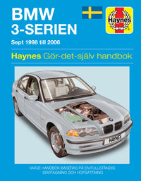 BMW 3-Serien bensin (1998-2006) Haynes Repair Manual (svenske utgava)