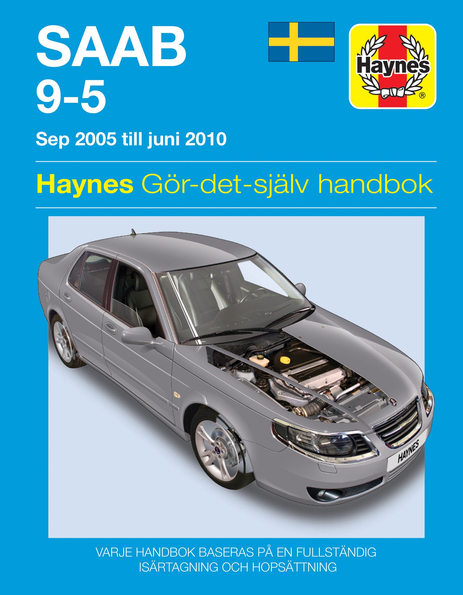 Saab 9-5 (2005-2010) Haynes Repair Manual (svenske utgava)