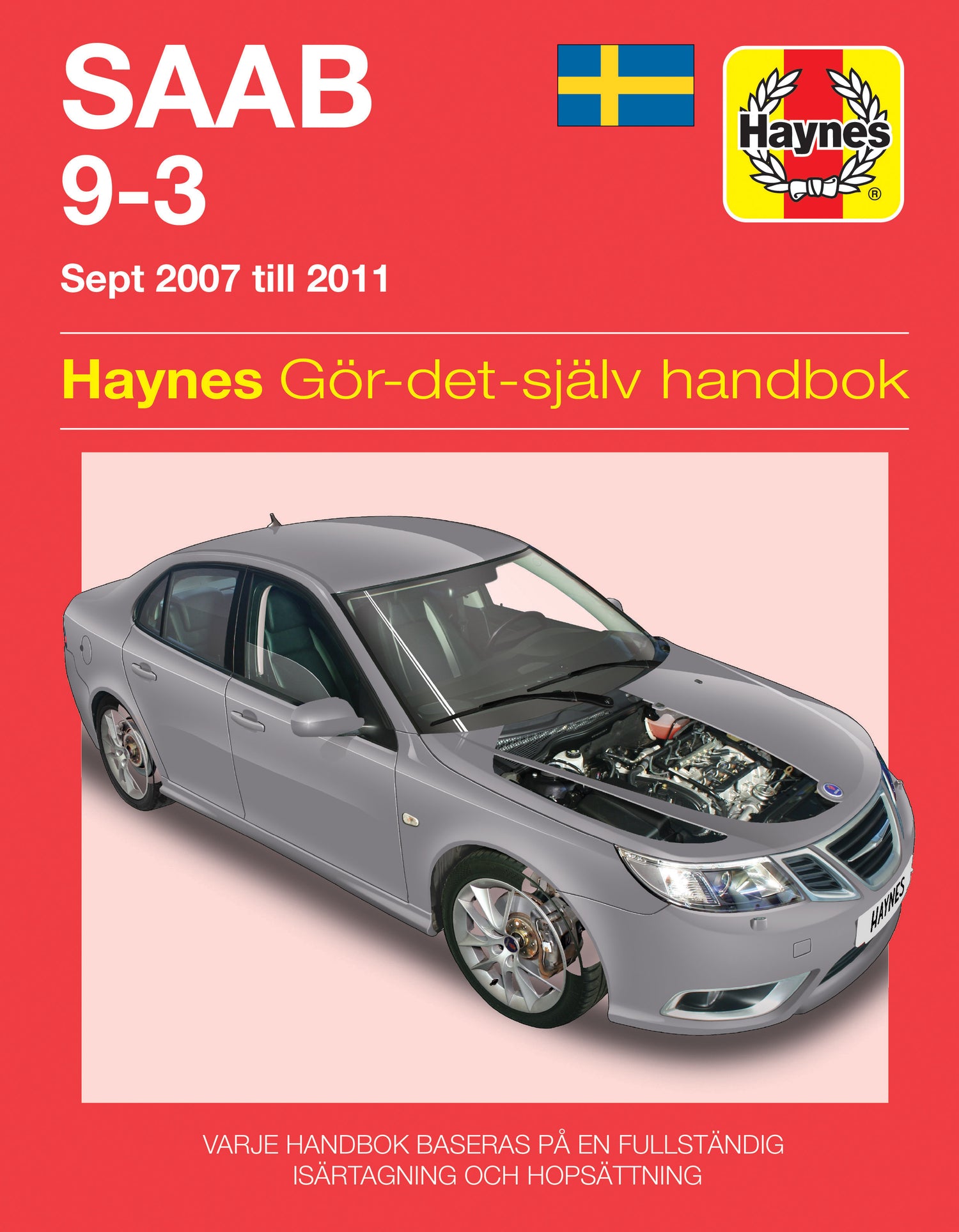 Saab 9-3 (2007-2011) Haynes Repair Manual (svenske utgava)