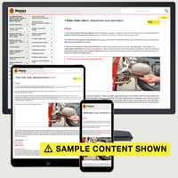 Honda CBR600F4 Motorcycle (1999-2006) Service Repair Manual