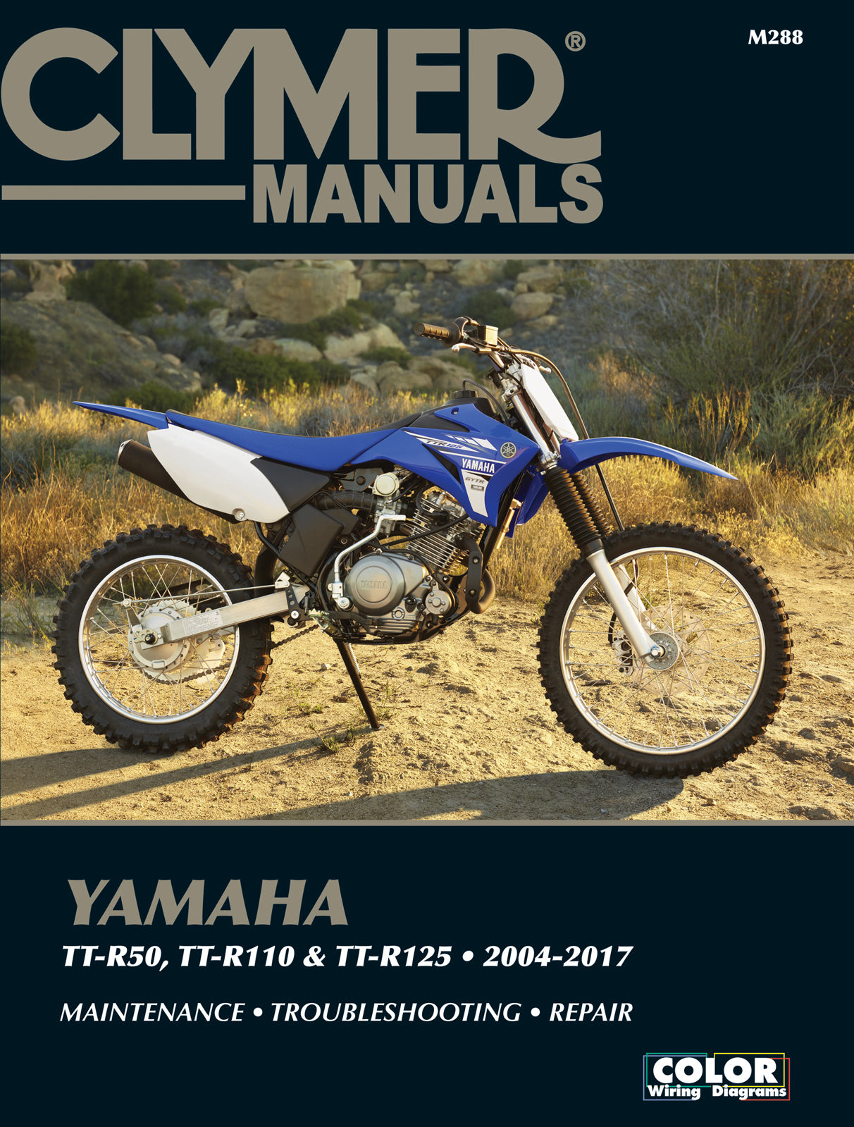 Yamaha TT-R50, TT-R110 and TT-R125 (2004-2017) Clymer Repair Manual