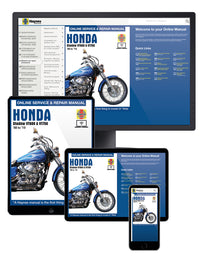 Honda Shadow VT600 & 750 (1988-2019) Haynes Repair Manual Online Manual