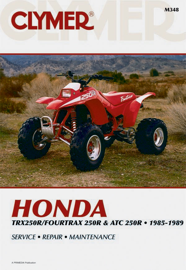 Honda TRX250R/Fourtrax 250R& ATC 250R (1985-1989) Service Repair Manual