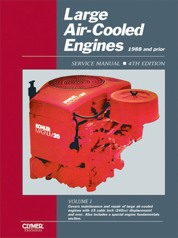 Proseries Large Air Cooled Engine Service Manual (1988 & Prior) Vol. 1
