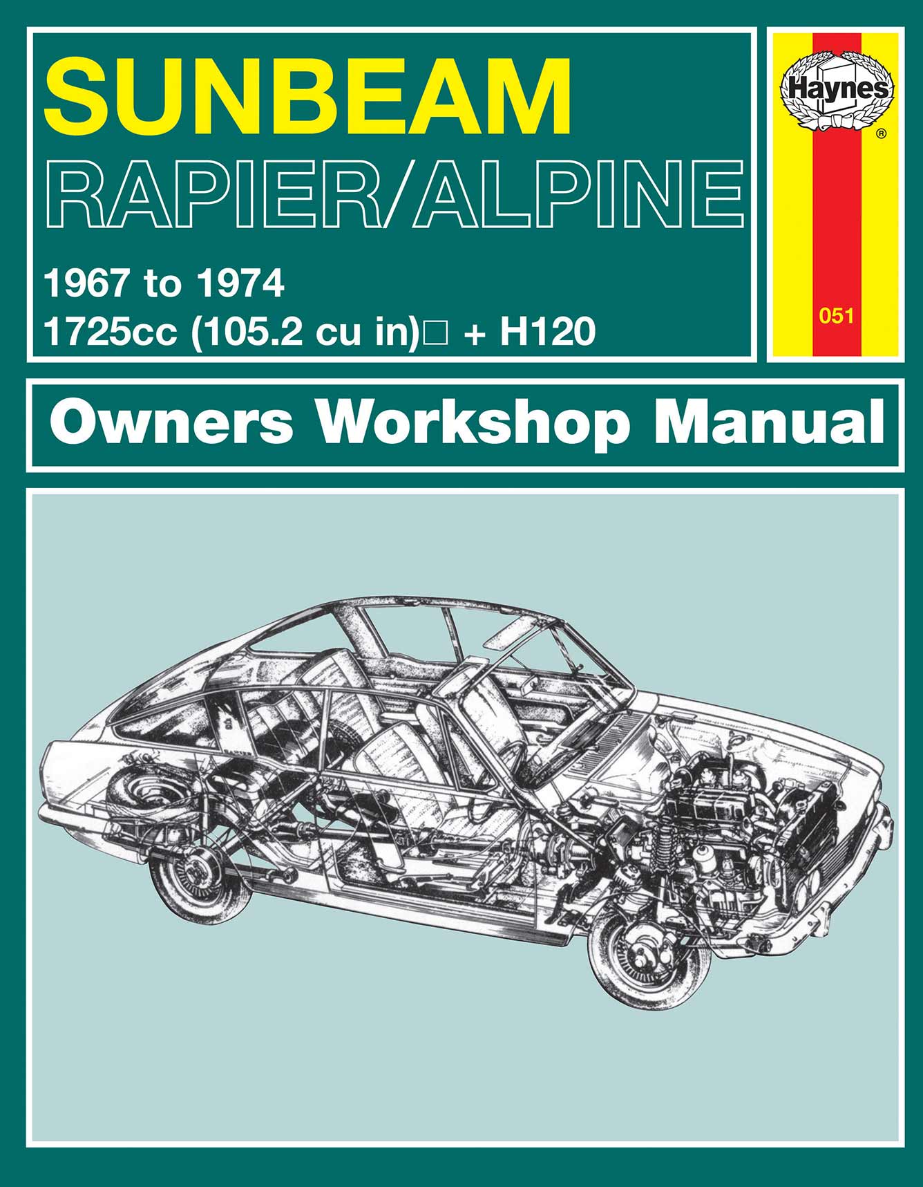 Sunbeam Alpine, Rapier & H120 (1967-1974) Haynes Repair Manual