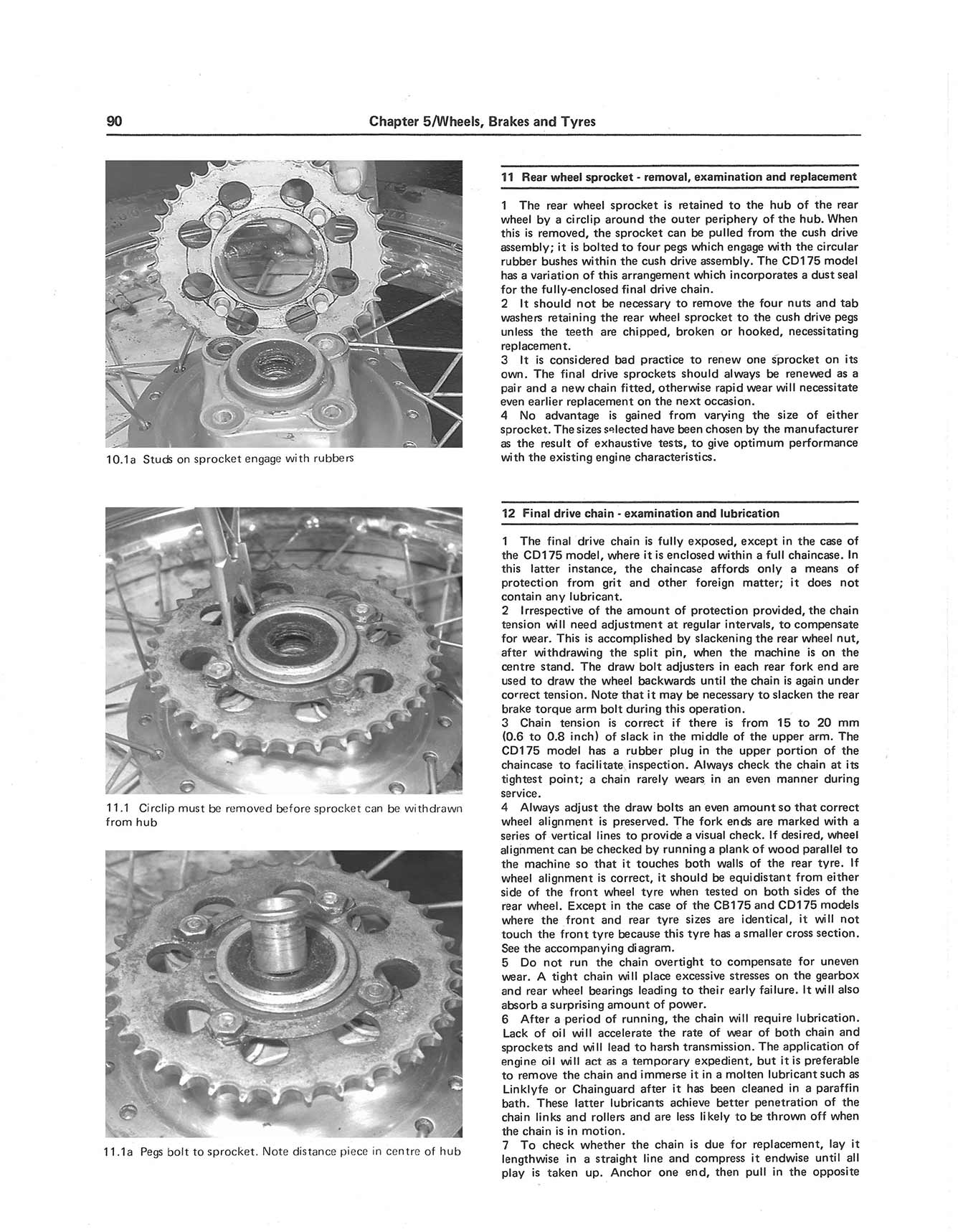Honda CB125,160,175 200 & Twins 1964-1978 Haynes Repair Manual