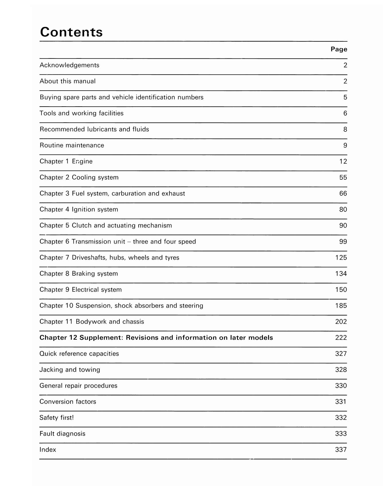 Renault 4 (1961-1986) Haynes Repair Manual