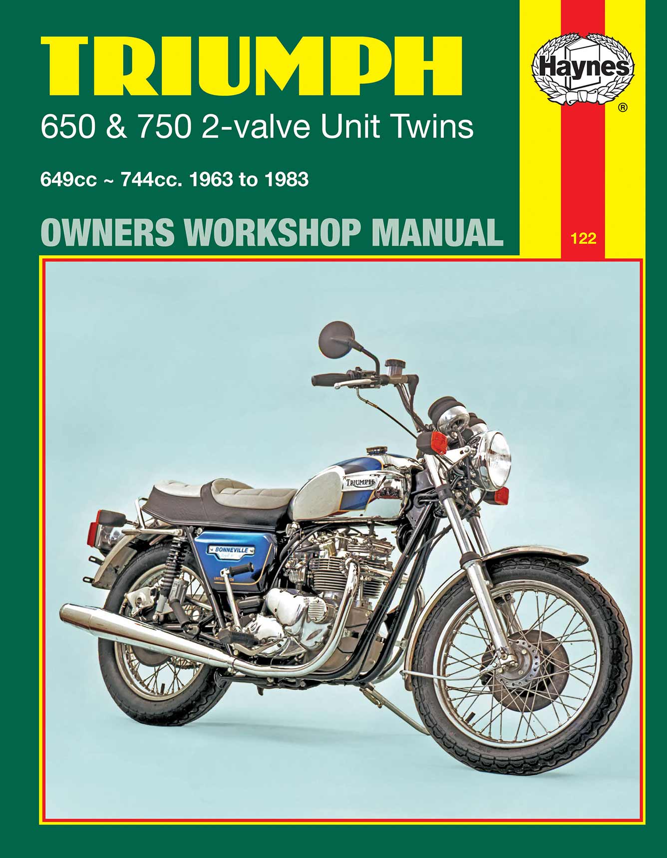 Triumph 650 & 750 2-valve Unit Twins (1963-1983) Haynes Repair Manual