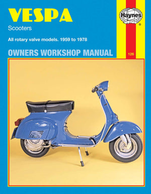 Vespa Motorcycle Service & Repair Manuals