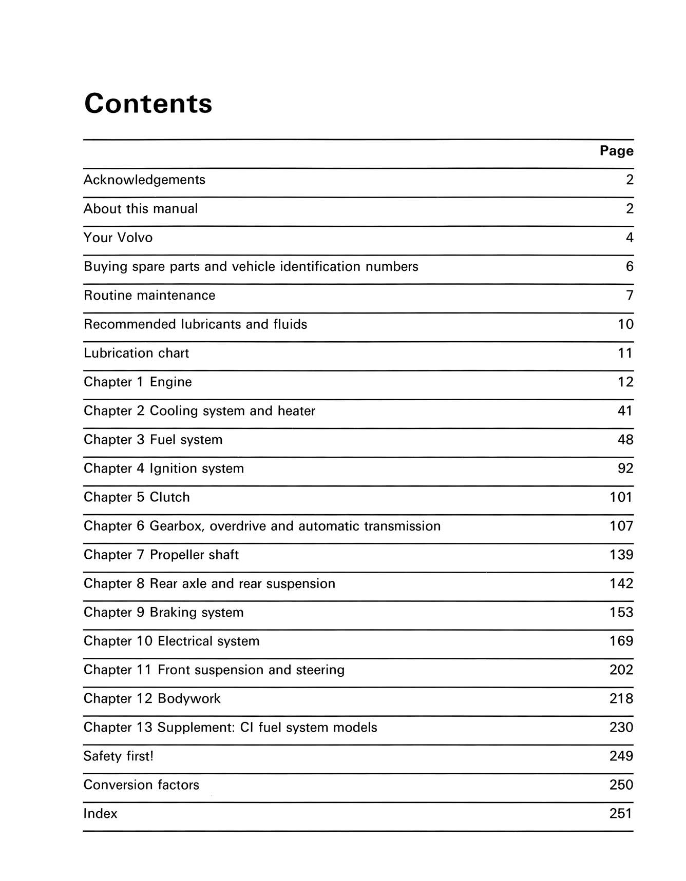 Volvo 142, 144 & 145 (1966-1974) Haynes Repair Manual