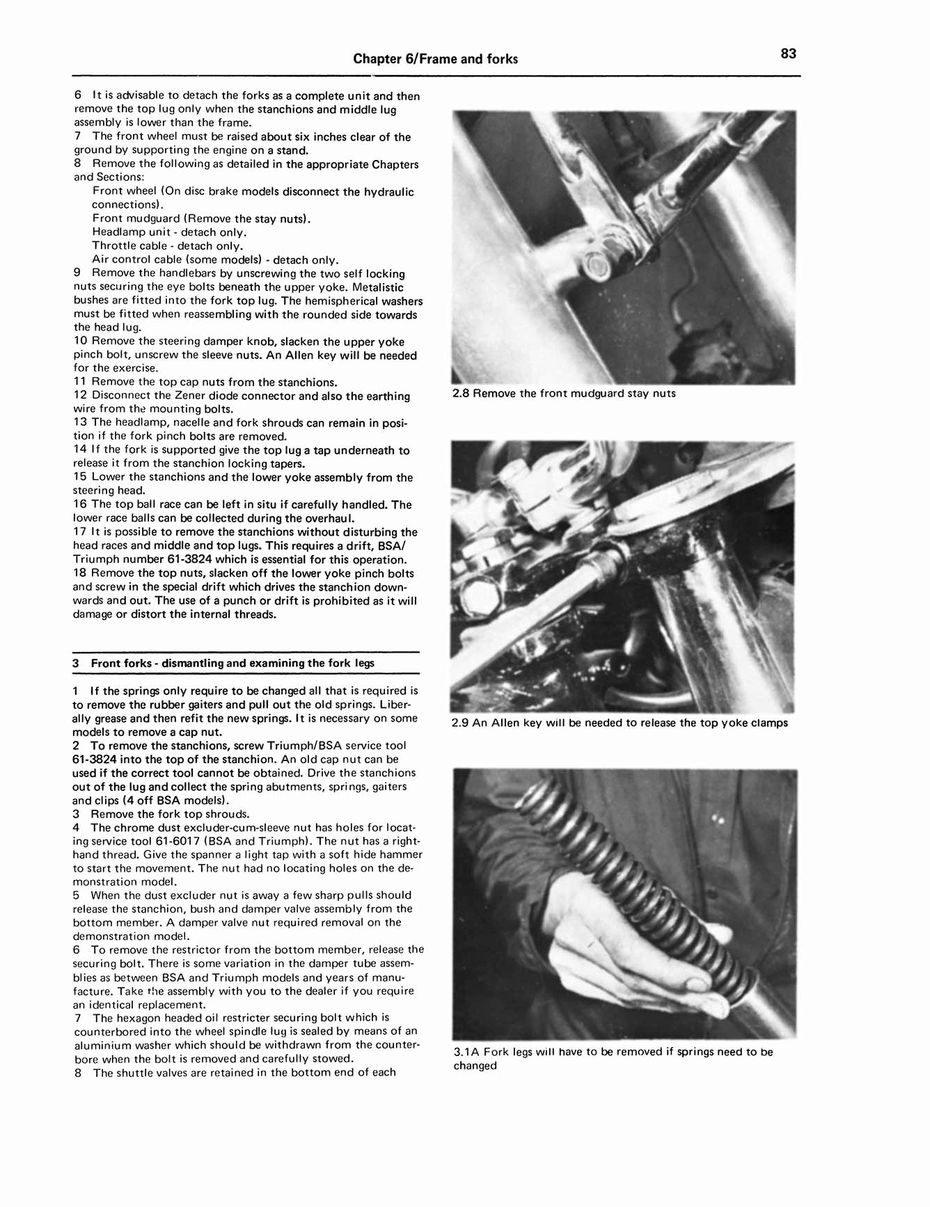 Triumph Trident & BSA Rocket 3 (1969-1975) Haynes Repair Manual