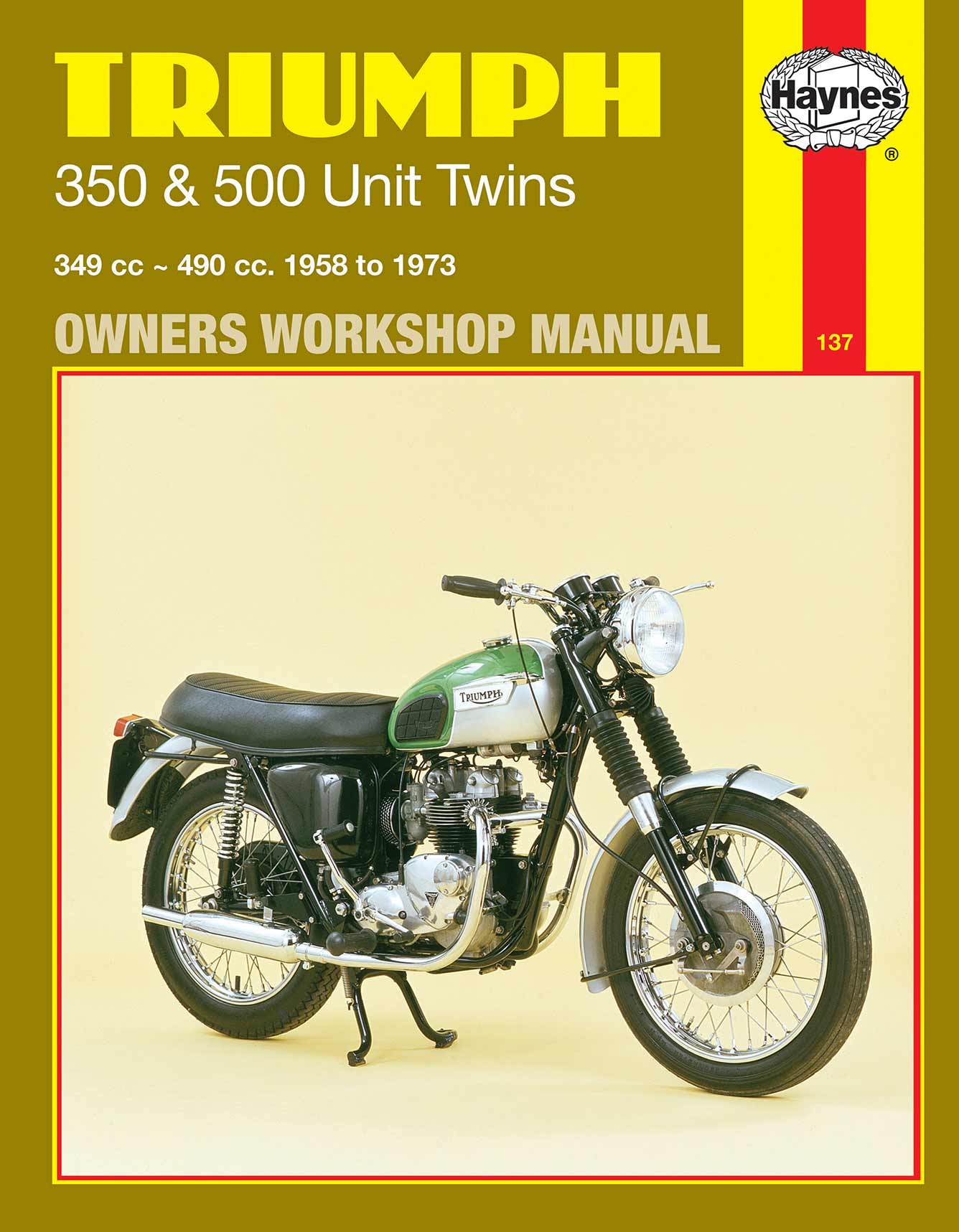 Triumph Haynesサービスマニュアル 水冷ボンネビル等 Triumph 650 & 750 2-valve Unit Twins (63 - 83) Haynes Repair