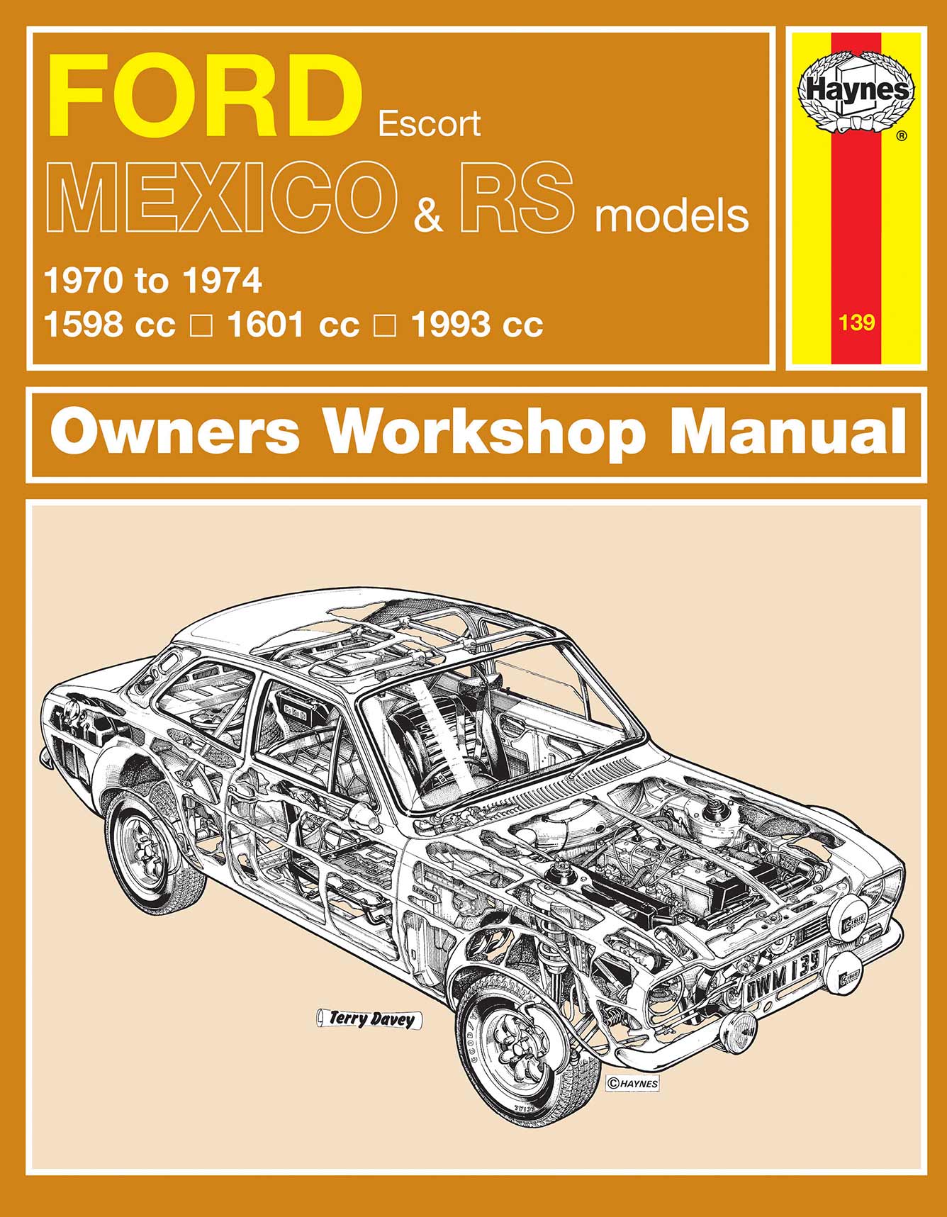 Ford Escort Mk I Mexico, RS 1600 & RS 2000 (1970-1974) Haynes Repair Manual
