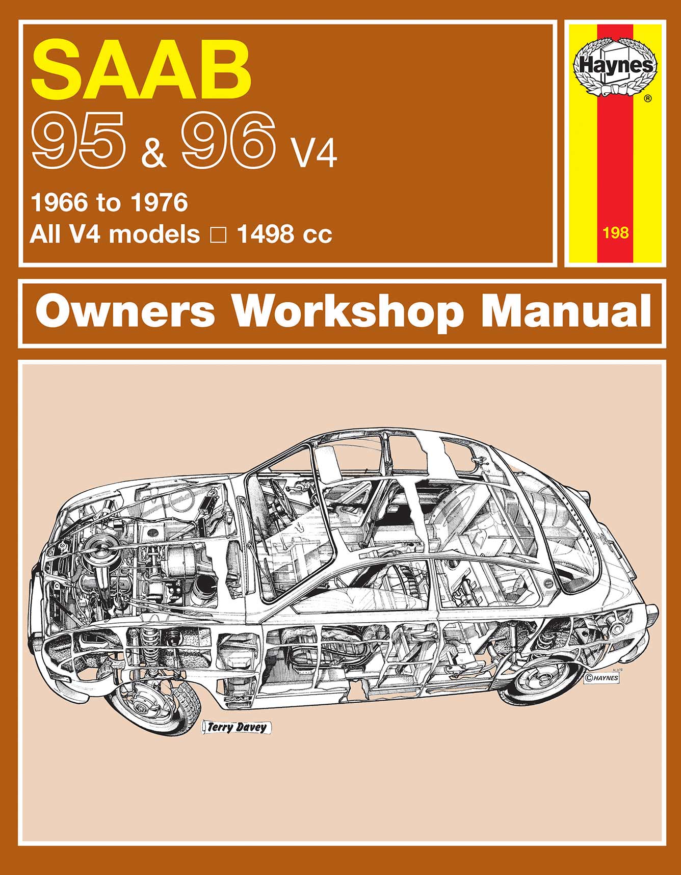 Saab 95 & 96 Petrol (1966-1976) Haynes Repair Manual