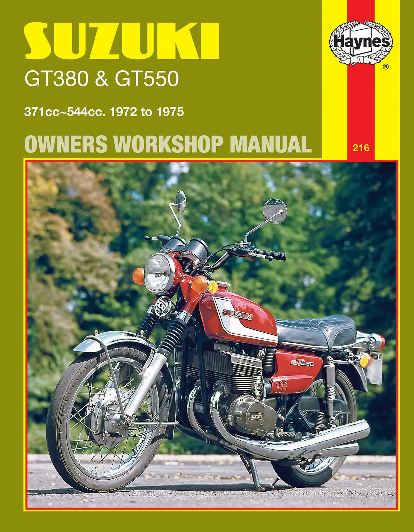 Suzuki GT380 & GT550 (1972-1975) Haynes Repair Manual