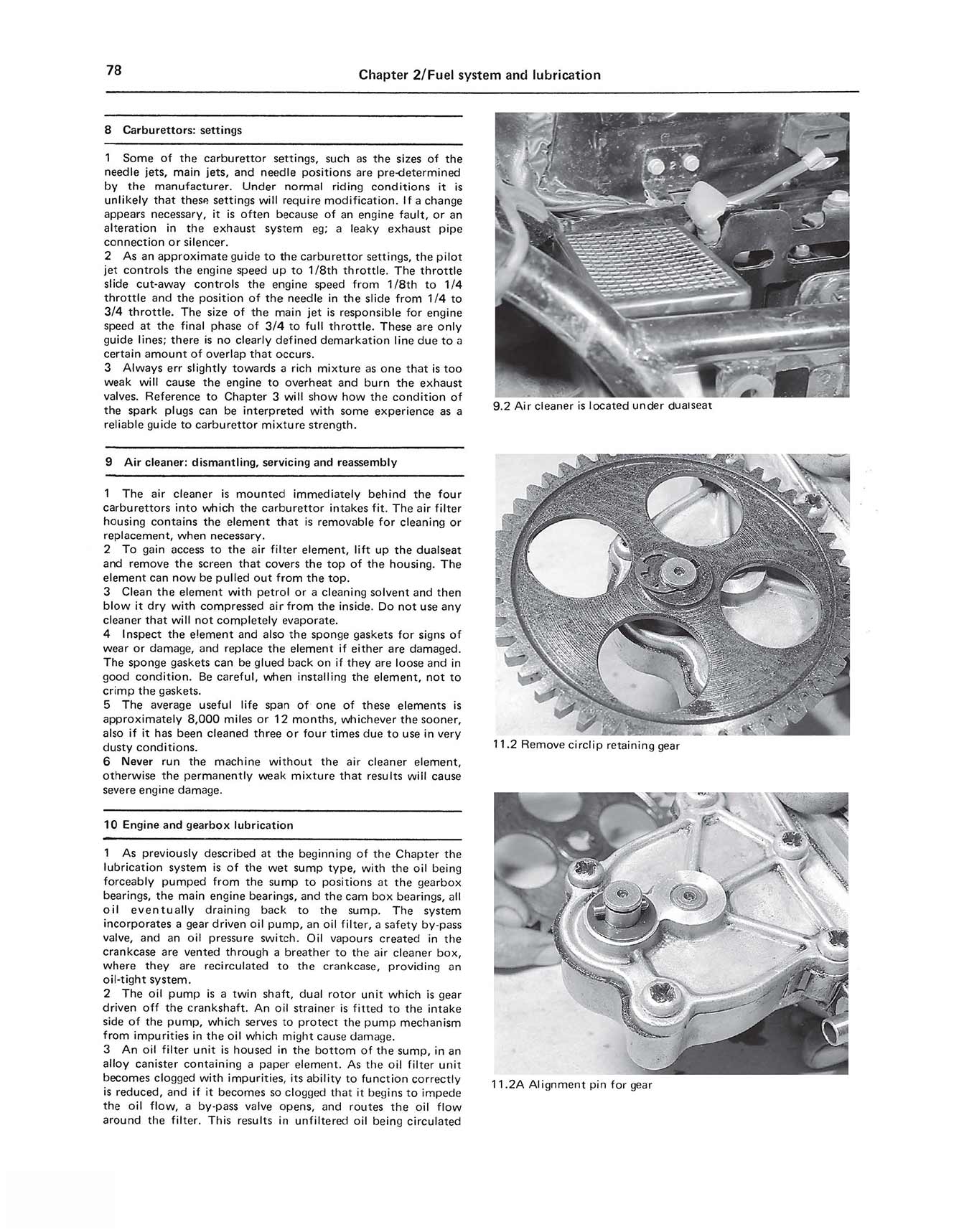 Kawasaki 900 & 1000 Fours (1973-1977) Haynes Repair Manual Printed Book Look Inside Featured Image