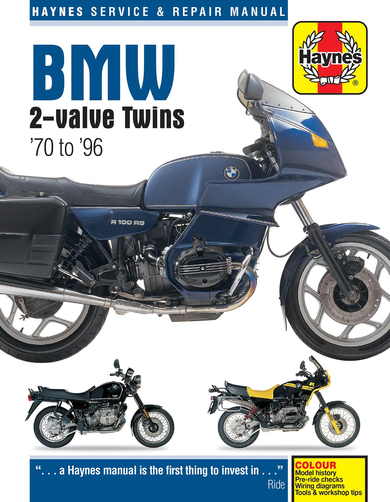 DIY BMW R 80, R100 Maintenance and Repair Manuals – Haynes Manuals