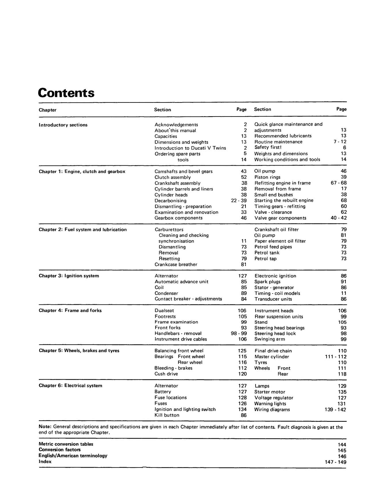 Ducati V-Twins (1971-1979) Haynes Repair Manual