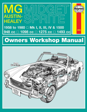 Classic MG Service & Repair Manuals