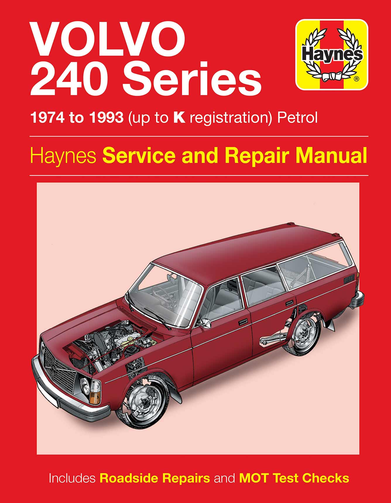 Volvo 240 Series Petrol (1974-1993) Haynes Repair Manual