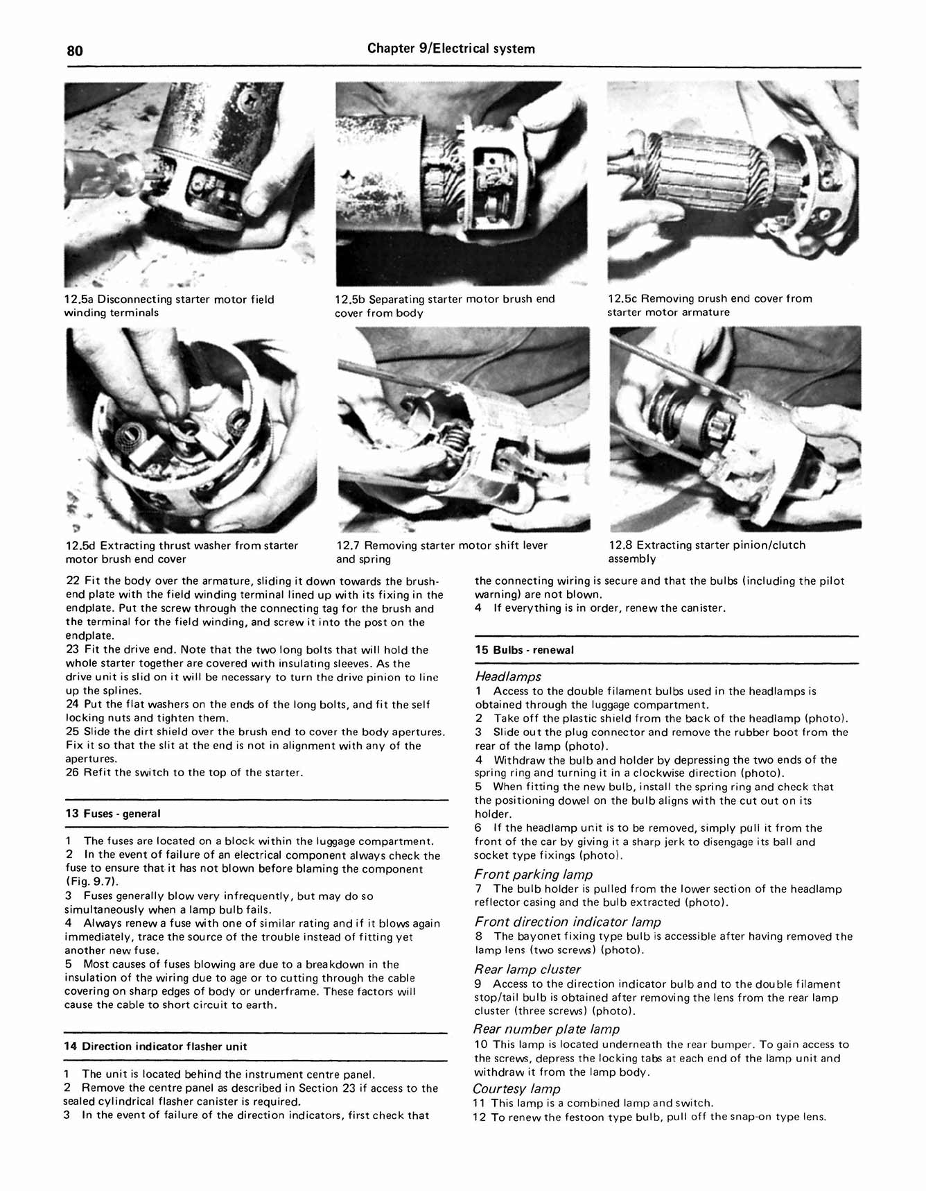 Fiat 126 (1973-1987) Haynes Repair Manual