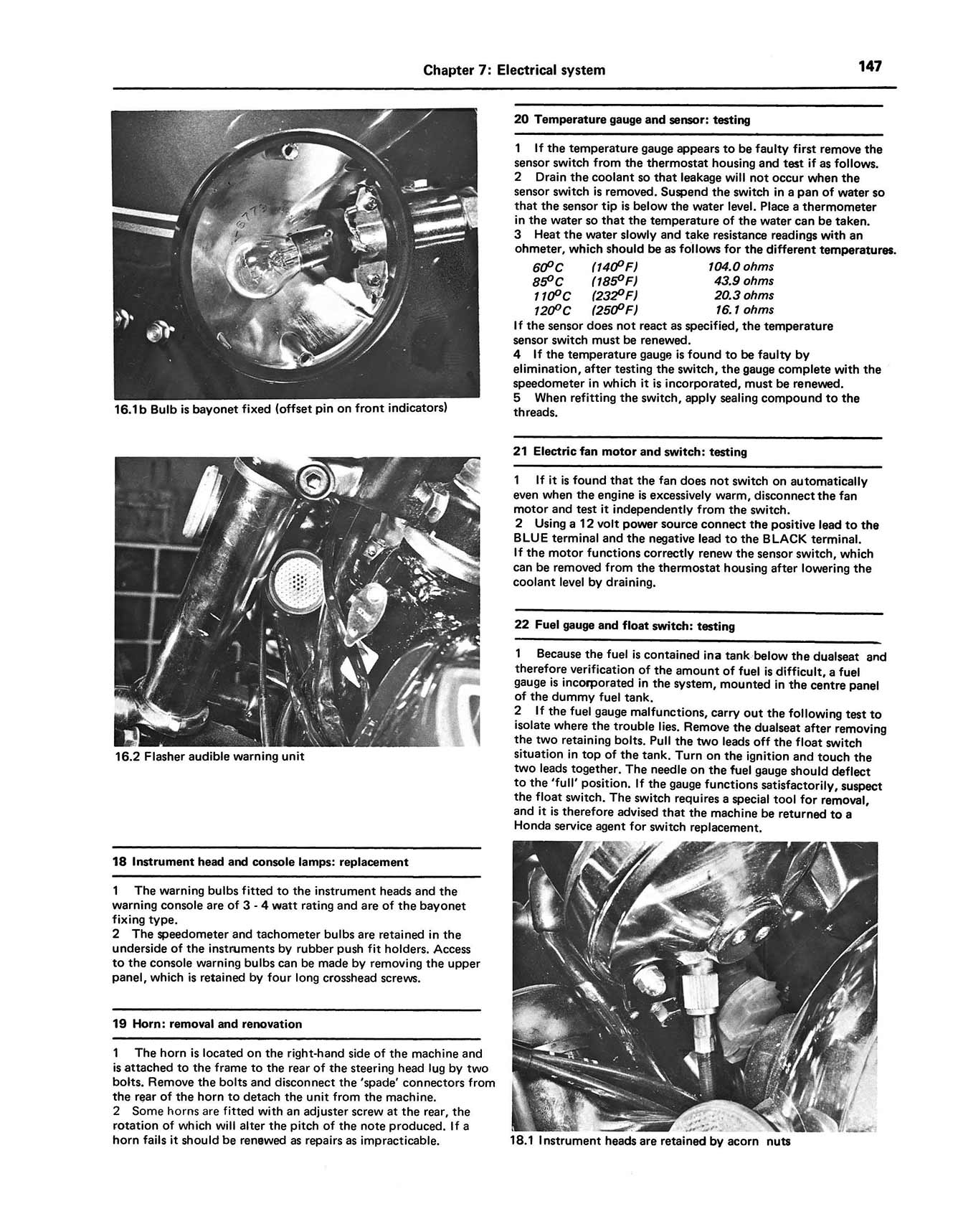 Honda GL1000 Gold Wing (1975-1979) Haynes Repair Manual