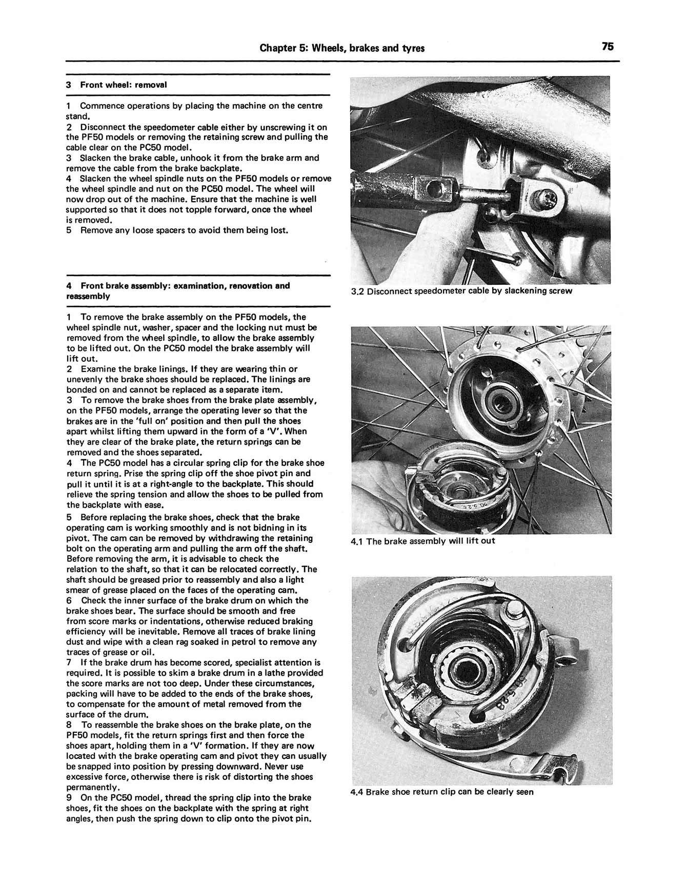 Honda Four-Stroke Mopeds (1970-1978) Haynes Repair Manual