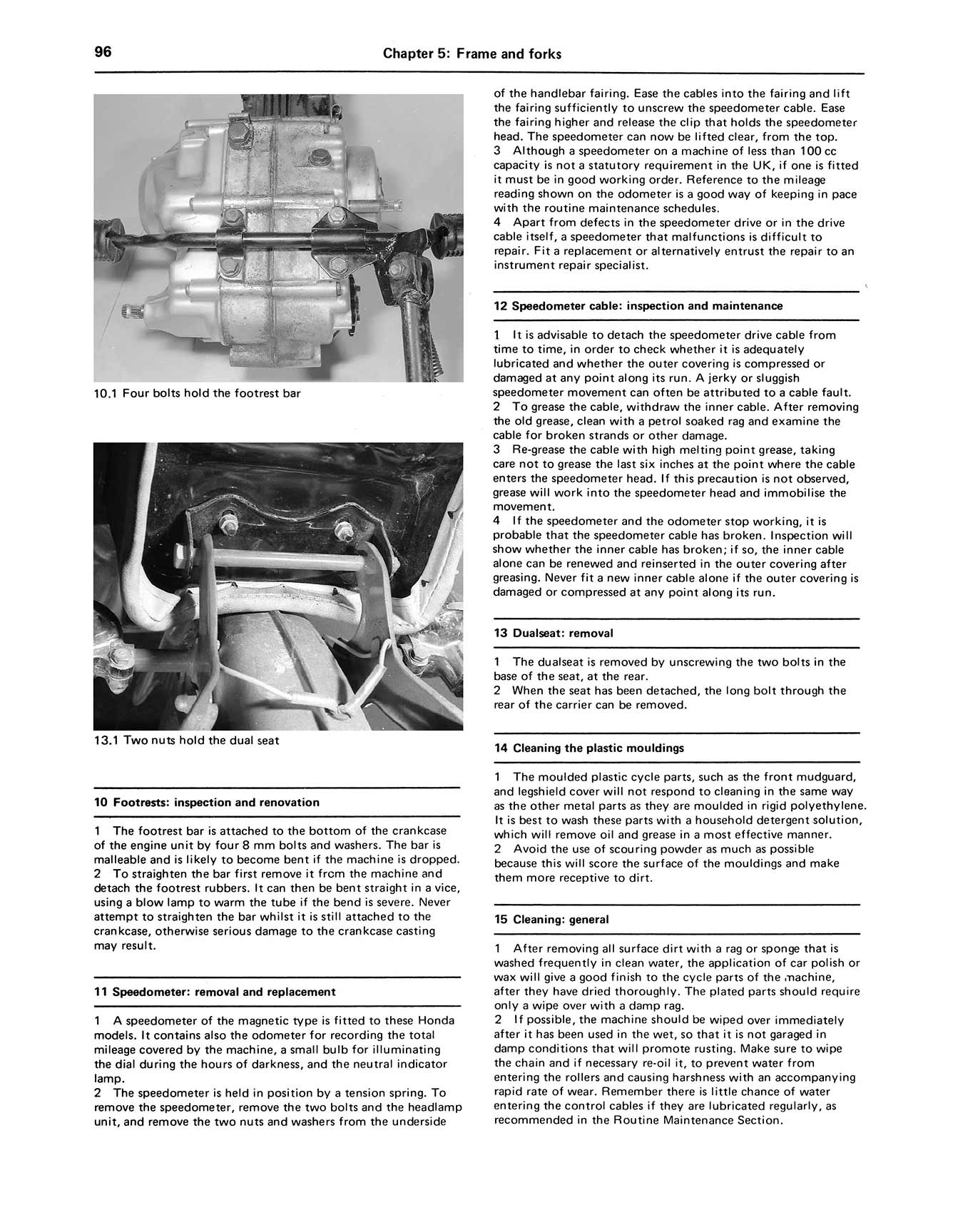 Honda C50, C70 & C90 (1967-2003) Haynes Repair Manual