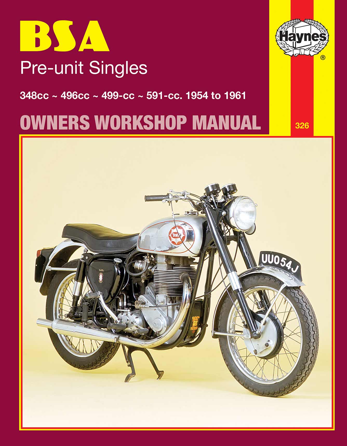 BSA Pre-unit Singles (1954-1961) Haynes Repair Manual