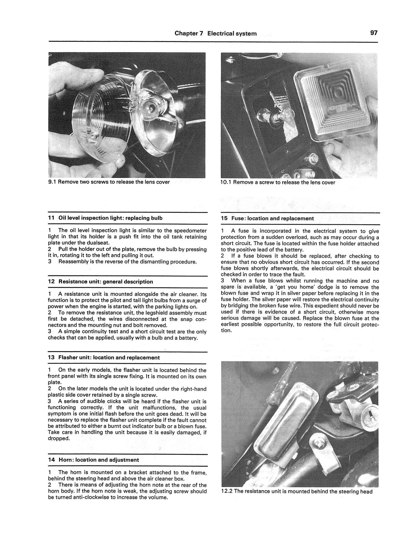 Yamaha V50 (1971-1986) Haynes Repair Manual