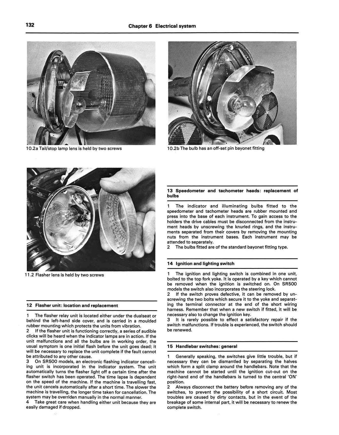 Yamaha XT, TT & SR500 Singles (1975-1983) Haynes Repair Manual