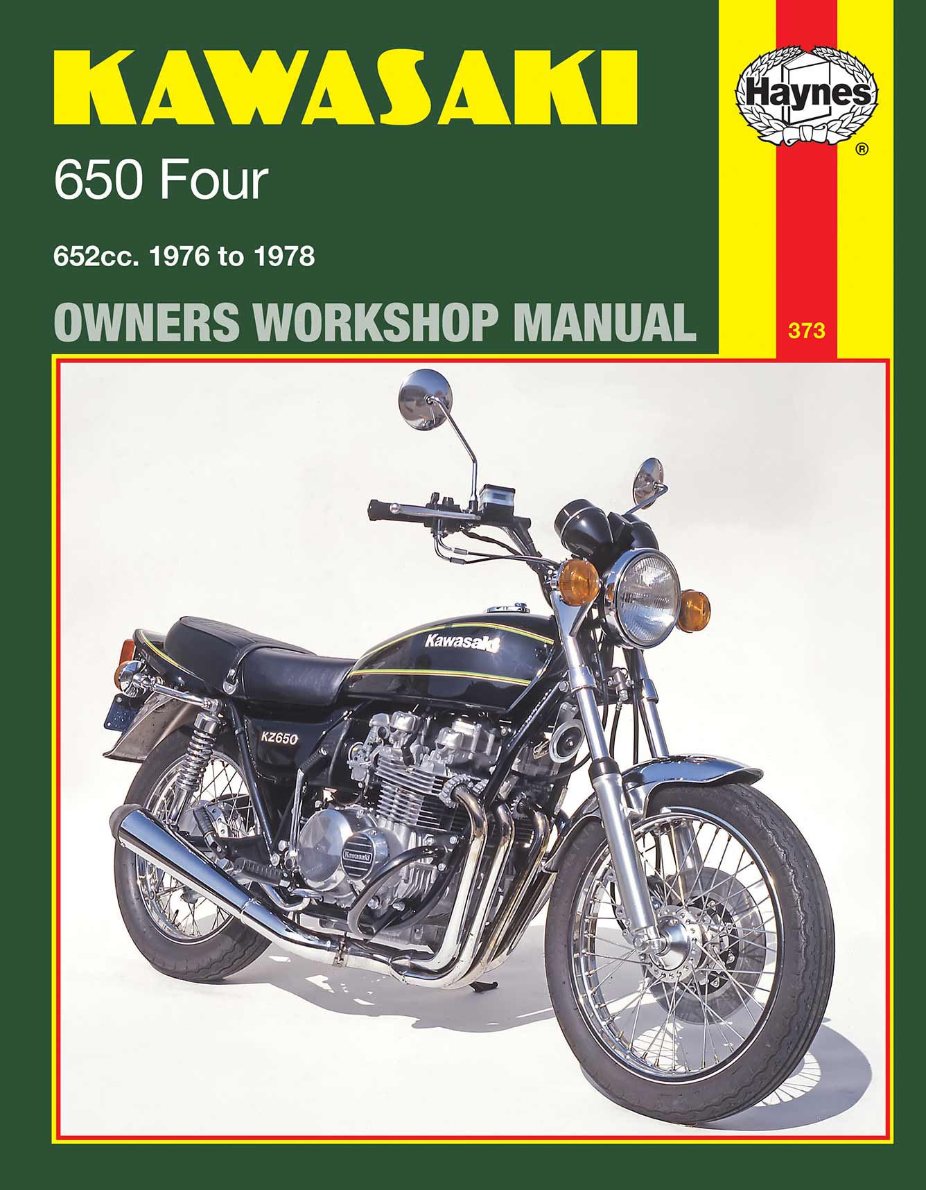 Kawasaki 650 Four (1976-1978) Haynes Repair Manual Printed Book Front Cover