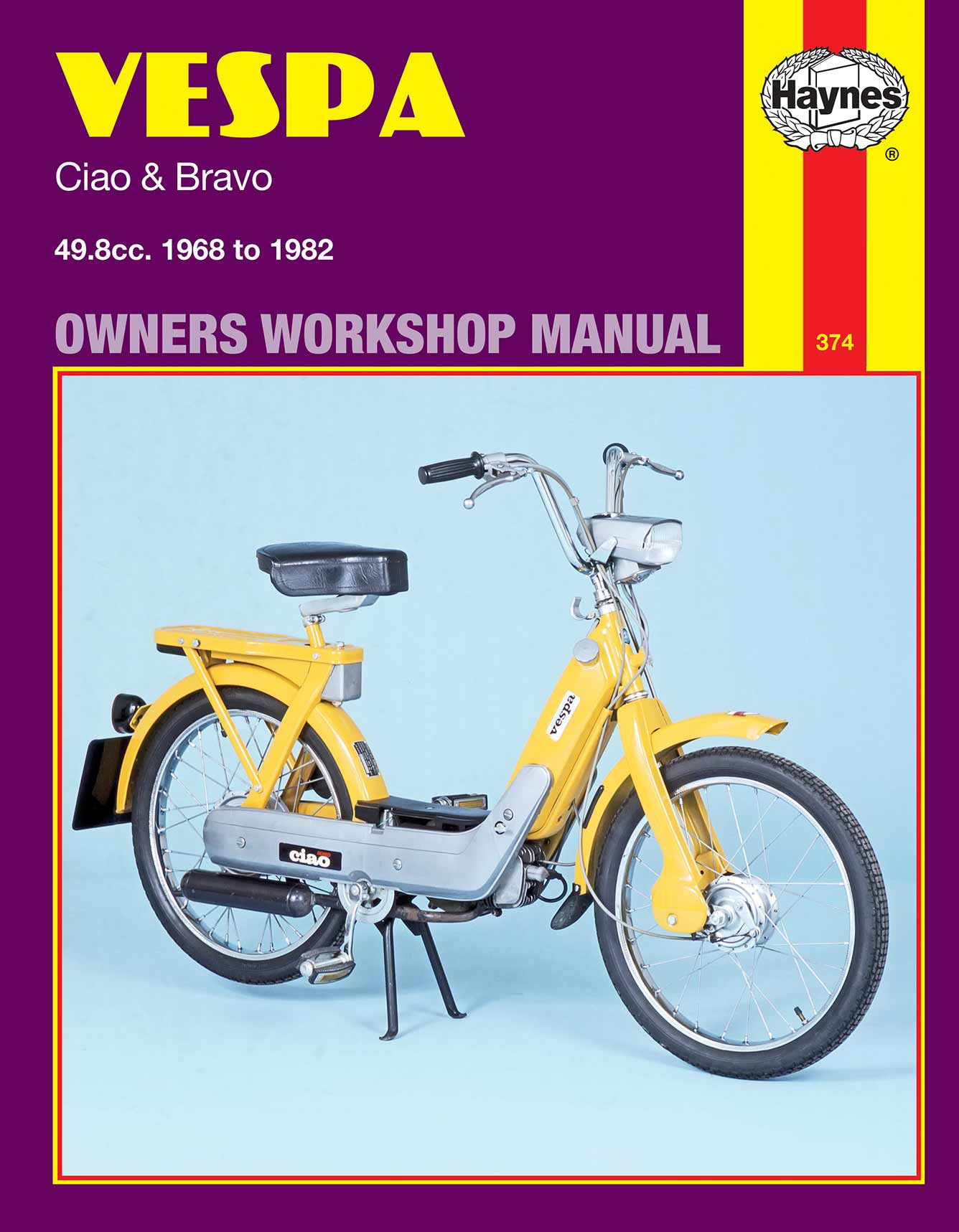 Vespa Ciao & Bravo (1968-1982) Haynes Repair Manual